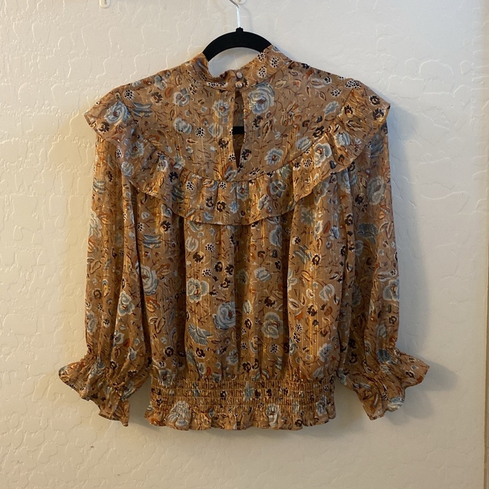 NWT Ann Taylor Floral blouse